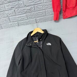 The North Face Womens Apex Bionic Softshell Jacket Black Full Zip XL